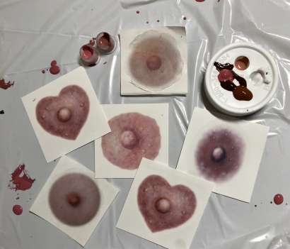 Temporary Areola Tattoos